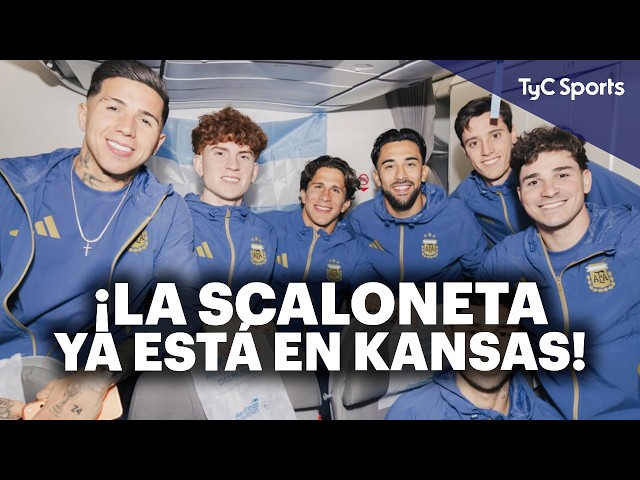 ARGENTINA IS ALREADY IN KANSAS! THE NATIONAL TEAM HAS ARRIVED IN THE UNITED STATES FOR THE FIFA W...