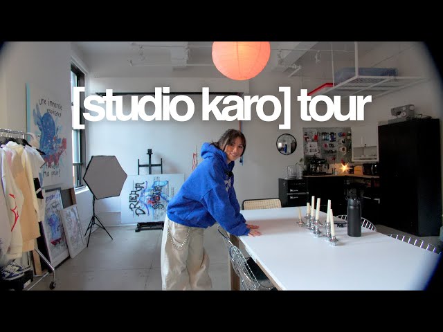 nyc art studio [karo] tour