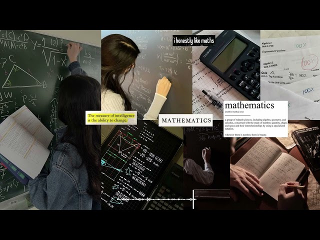 a playlist when math starts to get serious
