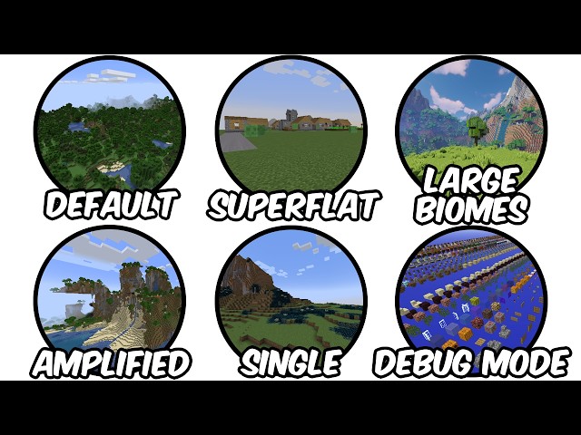 Every Minecraft World Type Explained in 12 Minutes