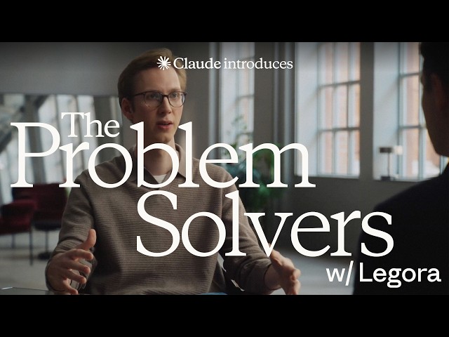 The Problem Solvers | Max Junestrand at Legora