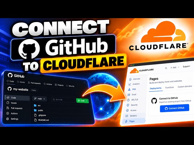 How to Connect GitHub to Cloudflare (Step by Step)