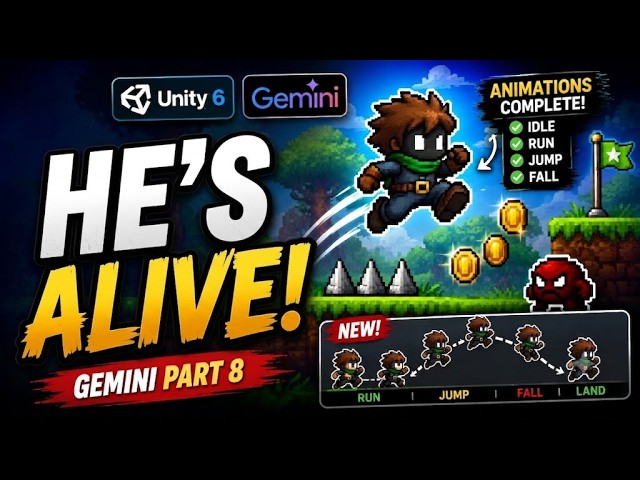 My Unity Character Finally Feels Alive (Gemini Part 8)