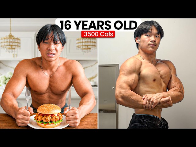 How I Bulk At 16 Years Old! 3500 CALORIES
