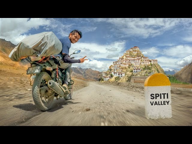 Motorcycle Journey Through SPITI VALLEY | Riding the Deadliest Roads of the Spiti Circuit