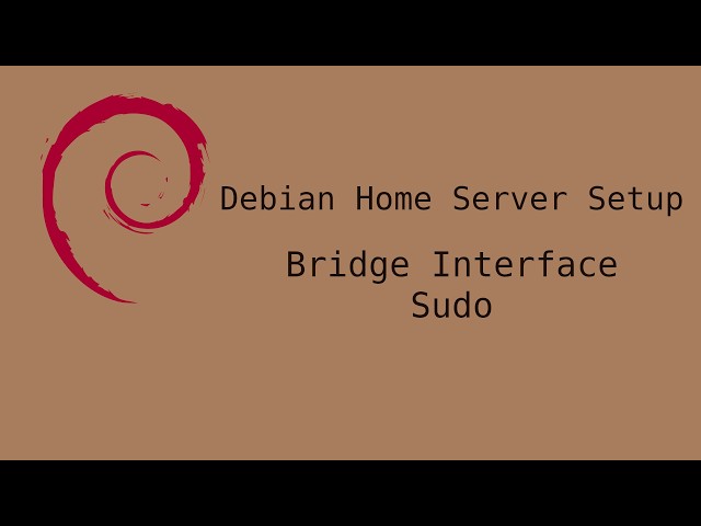 Set Up Debian as a Home Server - Basic Configuration - 2026