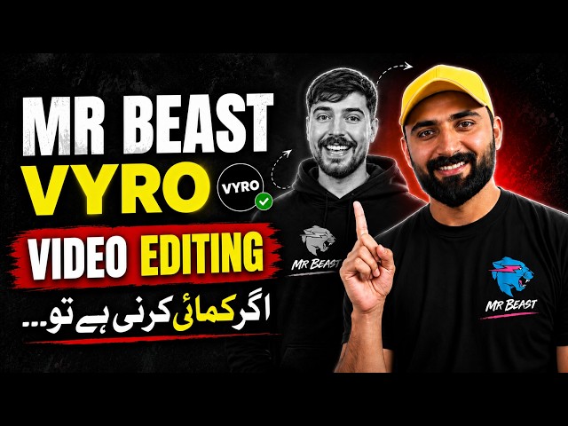 VYRO MrBeast Video Editing🔥| Step-by-Step Guide