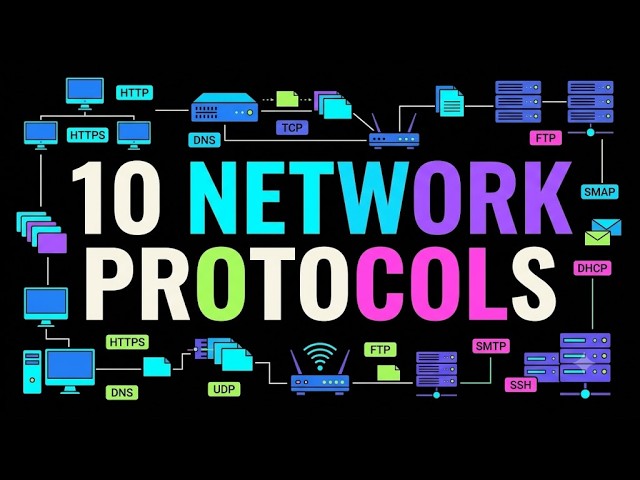 Don't Get Lost! 10 Network Protocols You MUST Understand