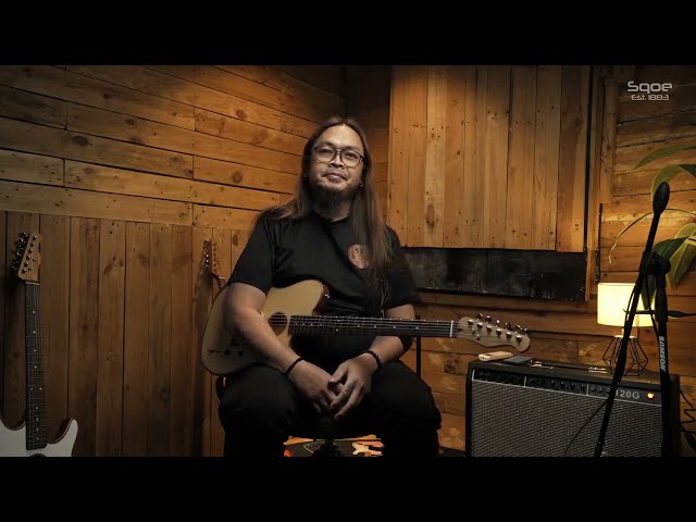 SQOE SEAE910 ACOUSTASONIC TELECASTER GUITAR (FULL DEMO)