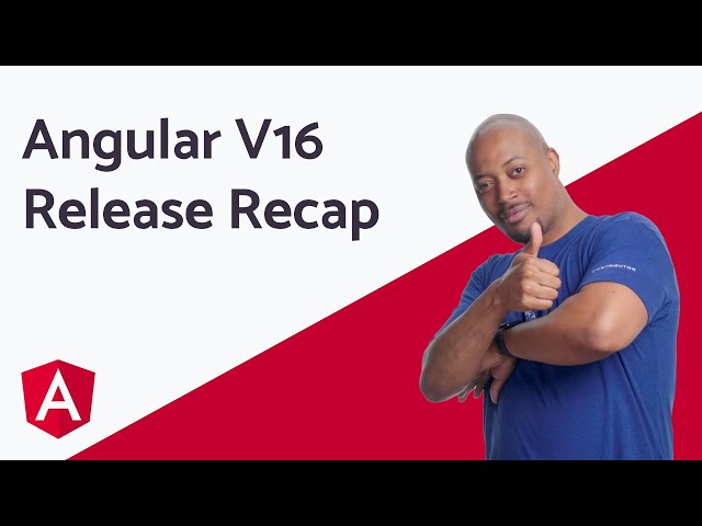 Angular v16 release recap