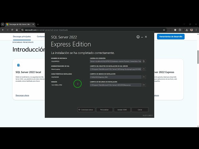 Cómo instalar SQL Server Express y SSMS en Windows 11 paso a paso [2025]