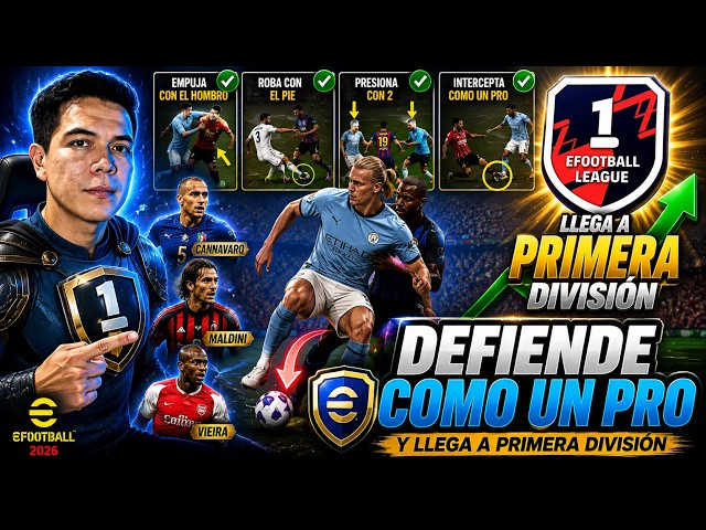 🛡️ Cómo Defender para Llegar a PRIMERA DIVISIÓN | eFootball 2027