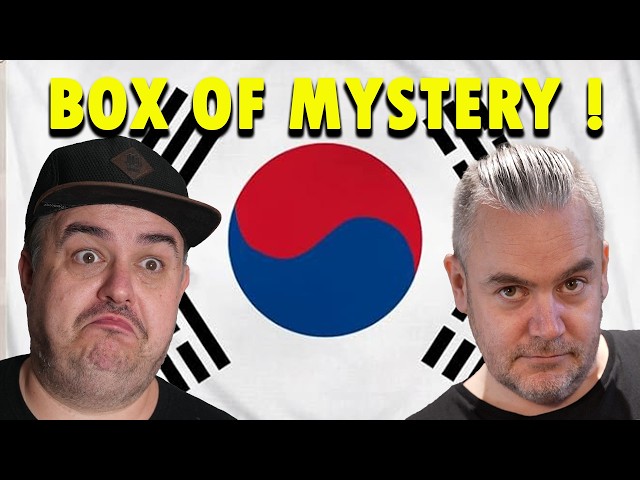 Daz and Will Try A Box Of Mystery From Korea !