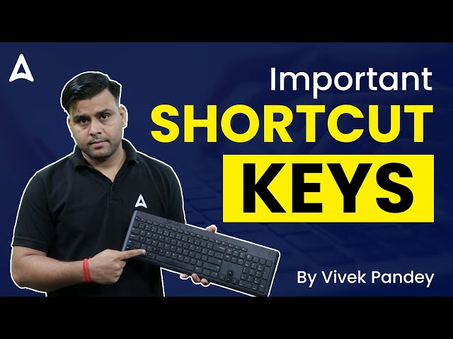 Important Shortcut Keys for IBPS RRB 2023 | Computer by Vivek Pandey