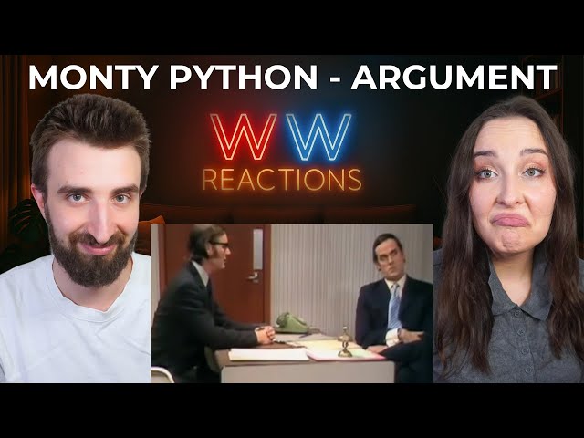 BEFORE TWITTER┃Monty Python - Argument ┃REACTION