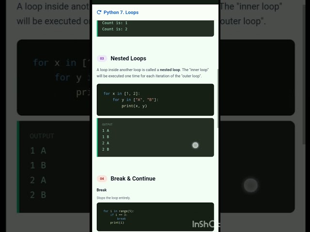 Mastering Python Loops | For, While, Nested, Break & Continue Explained with Examples