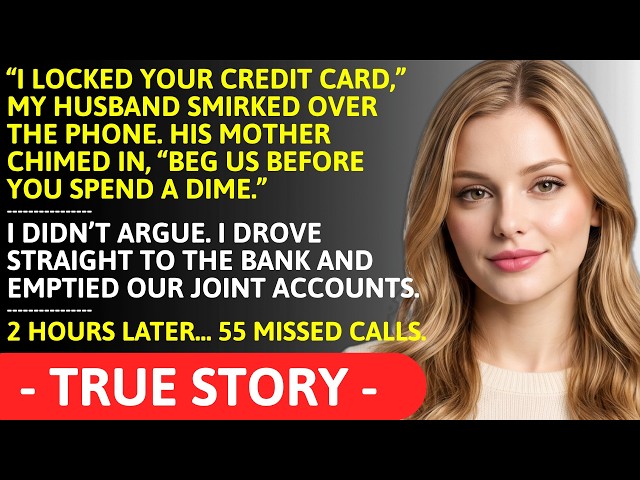 My Husband Locked My Card — 2 Hours Later, 55 Missed Calls Lit Up | Her Just Rewards