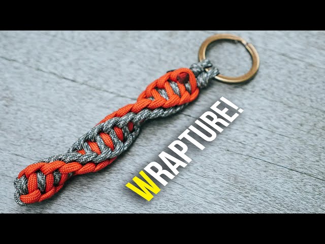 🧬Double DNA! WRAPTURE Paracord Keychain