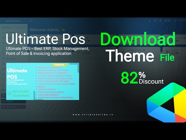 Ultimate POS Download | Ultimate POS Source code download | Script download | Script Kharido