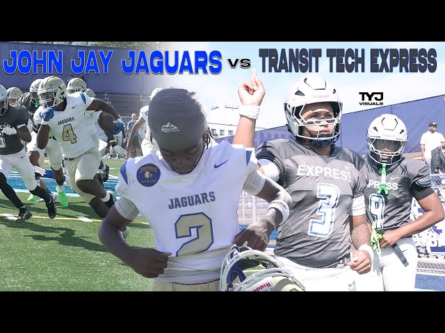 John Jay Jaguars Vs Transit Tech Express (9/12/26) |PSAL NYC FOOTBALL! 🔥🏈|