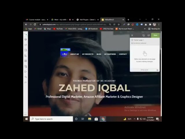 WordPress 6thClass Part-1 Bangla Tutorial | WP Design40 |
