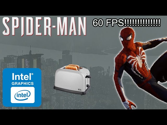 How to run Spider-Man Remastered at 60 FPS on Intel HD Graphics Lag Fix Low-end PC