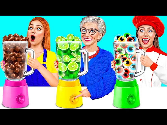 Me vs Grandma Cooking Challenge | Creative Cooking Ideas by TeenDO Challenge
