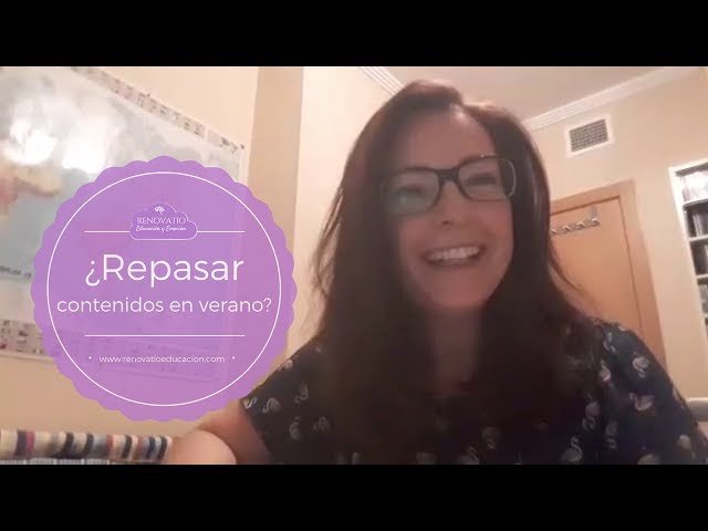 ¿Repasar lo aprendido en verano ?
