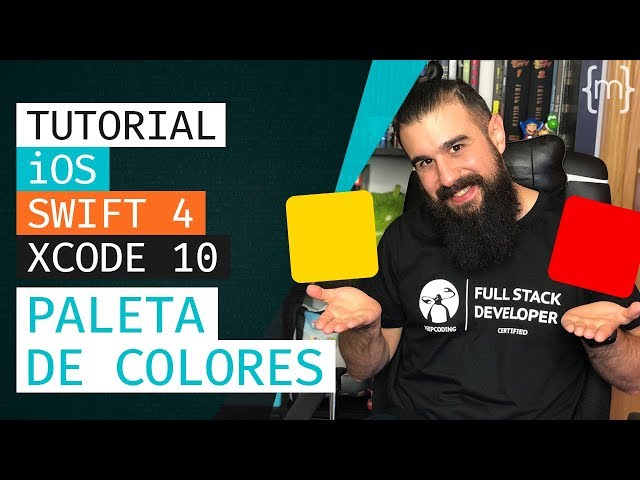 Xcode 10 Tutorial: Color Palette for Your App (Named Colors) | Spanish | MoureDev by Brais Moure