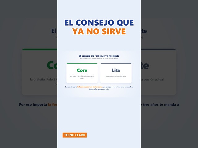 El consejo de foro que ya no existe: "ponle Zorin Lite"