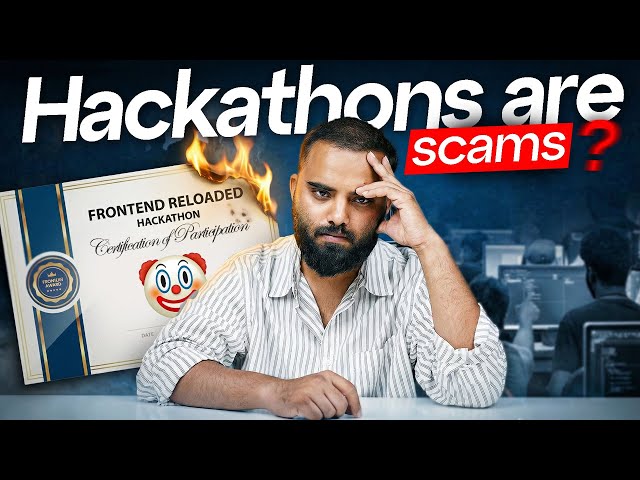 The Dark Truth of Indian Hackathons: It’s NOT just About Coding !