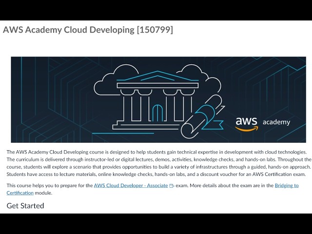 AWS Academy Cloud Developing- step by step guide Lab 5.1: Working with Amazon DynamoDB
