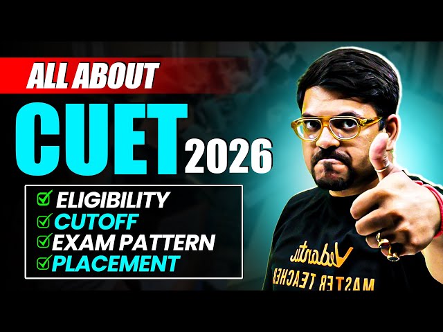 All About CUET 2026 | Eligibility, Syllabus, Cutoff, Top Colleges, Placement | Harsh Sir