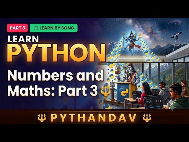 Pythandav - Part 3: Numbers & Math