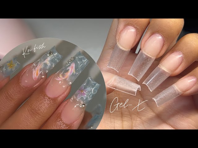 Watch me do my nails ~ Gel-X Nails Tutorial 