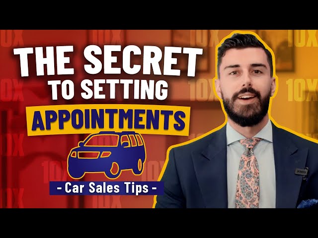 How to Set Appointments in the Auto Industry