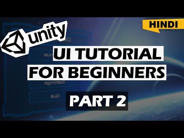 Unity UI Beginner Tutorial In Hindi Part 2 - Canvas Scaler And Working With Anchors