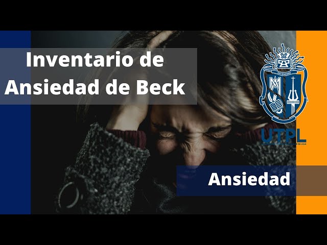 Inventario de Ansiedad de Beck