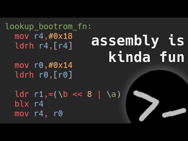 Writing some arm assembly for a bootloader
