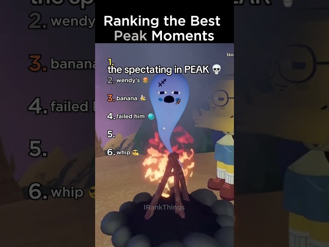 Ranking the Best Peak Moments #peakgame #gaming #funny #shortsviral