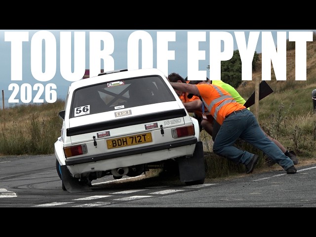 Tour of Epynt Rally 2026 Crash & Action