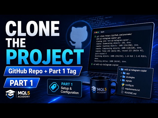 How to Clone the Project Repository  MT5 AI Telegram Copier Part 1