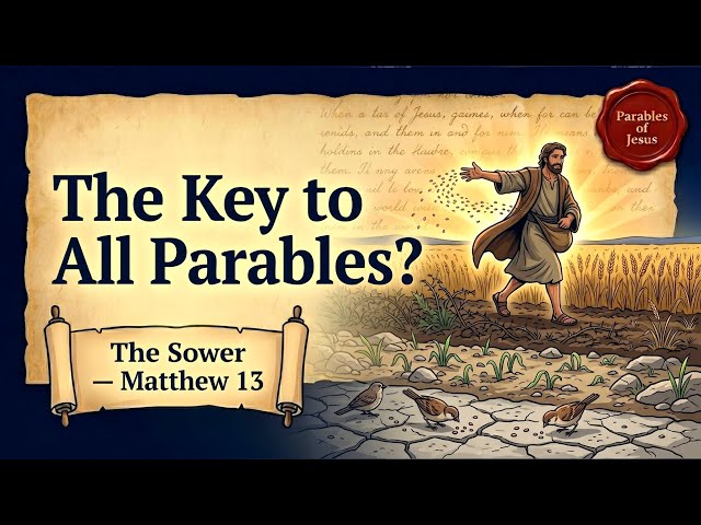 The Four Soils Are Not Four Types of People — The Sower Parable Explained (Matthew 13)