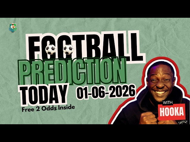 FOOTBALL PREDICTIONS TODAY 1/06/26 YESTERDAY'S RESULTS | BETTING TIPS,#footballpredictions #betting