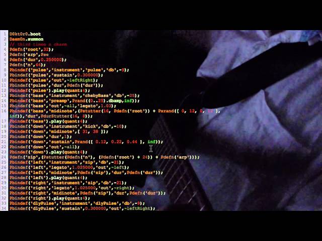 d0kt0r0 and Daem0n.sc at Manchester algorave