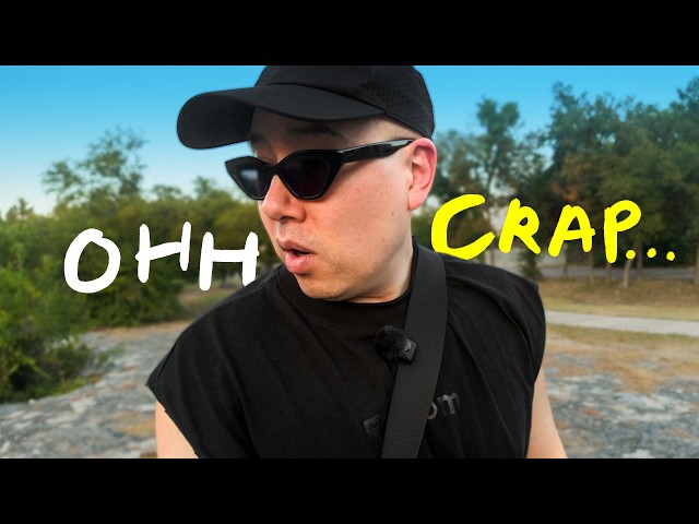 vlogging without camera gear talk is surprisingly hard