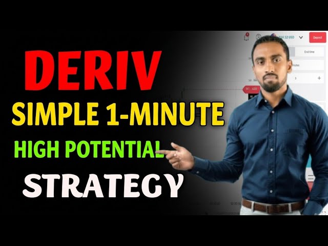 Deriv 1-Minute Rise & Fall Strategy | Binary Trading Sinhala - JK Trading