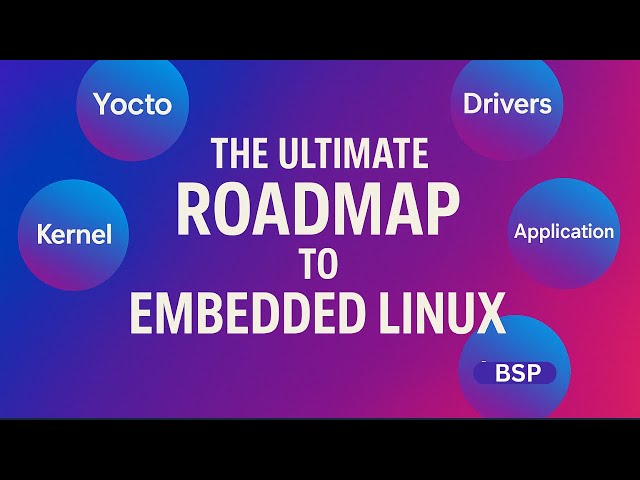 The Ultimate Road Map to Embedded Linux Development