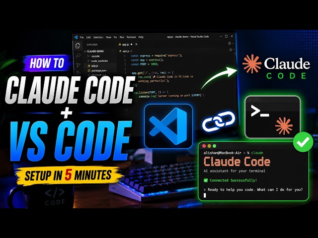 How to Set Up Claude Code in VS Code (Complete Beginner’s Guide) | AI Coding Assistant