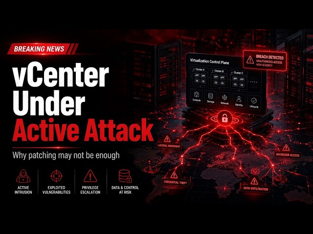 WARNING: Hackers Are Actively Exploiting This Critical 9.8 VMware Flaw Right Now!